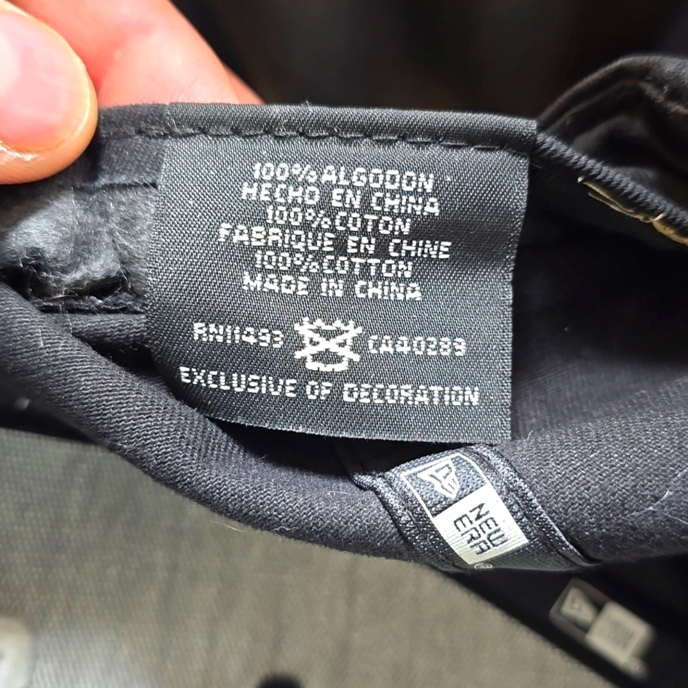 New Era 9Fifty Black snapback Raise cap Men's OSFA - Picture 12 of 16